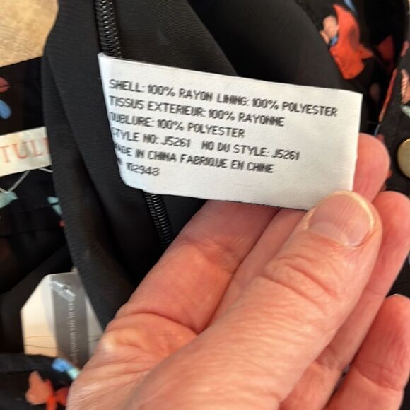 Tulle Skirt Girl XL Floral‎ Faux Wrap - Picture 9 of 9